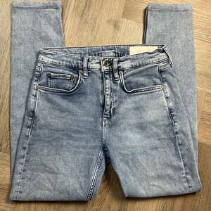 Rag Bone Fit 1 Skinny Jeans Womens 29 Light Wash Blue Classic Preppy Designer‎
